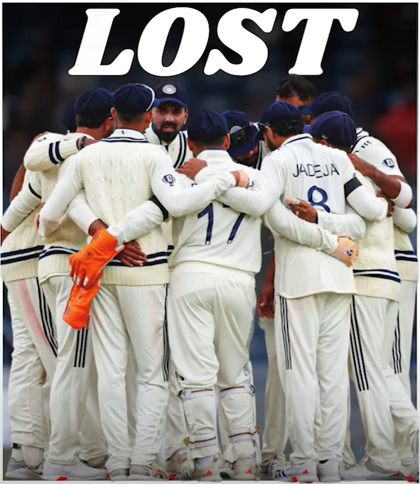 India lost first test match